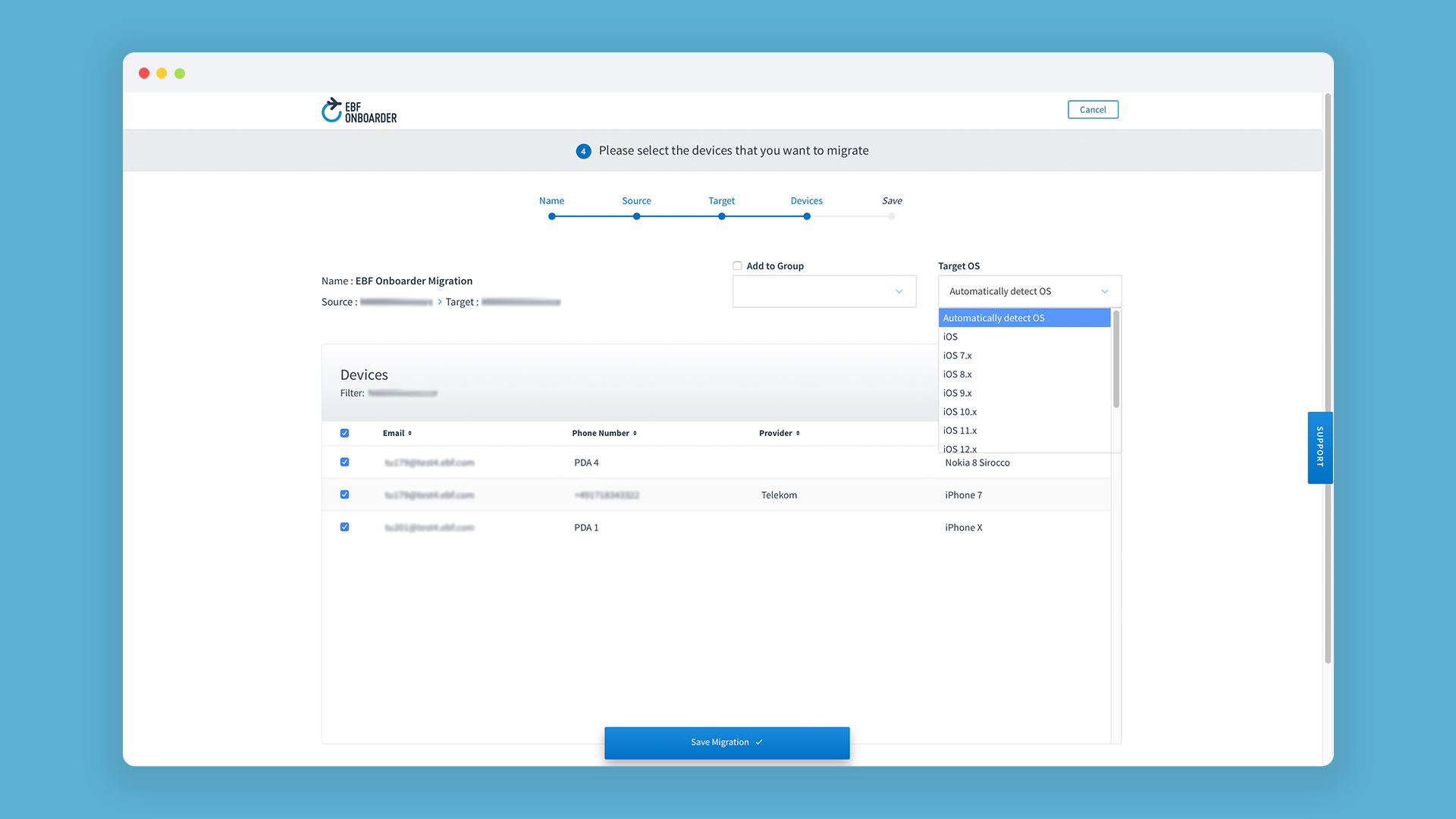 EBF Onboarder Documentation - 04. Migration project setup | EBF GmbH