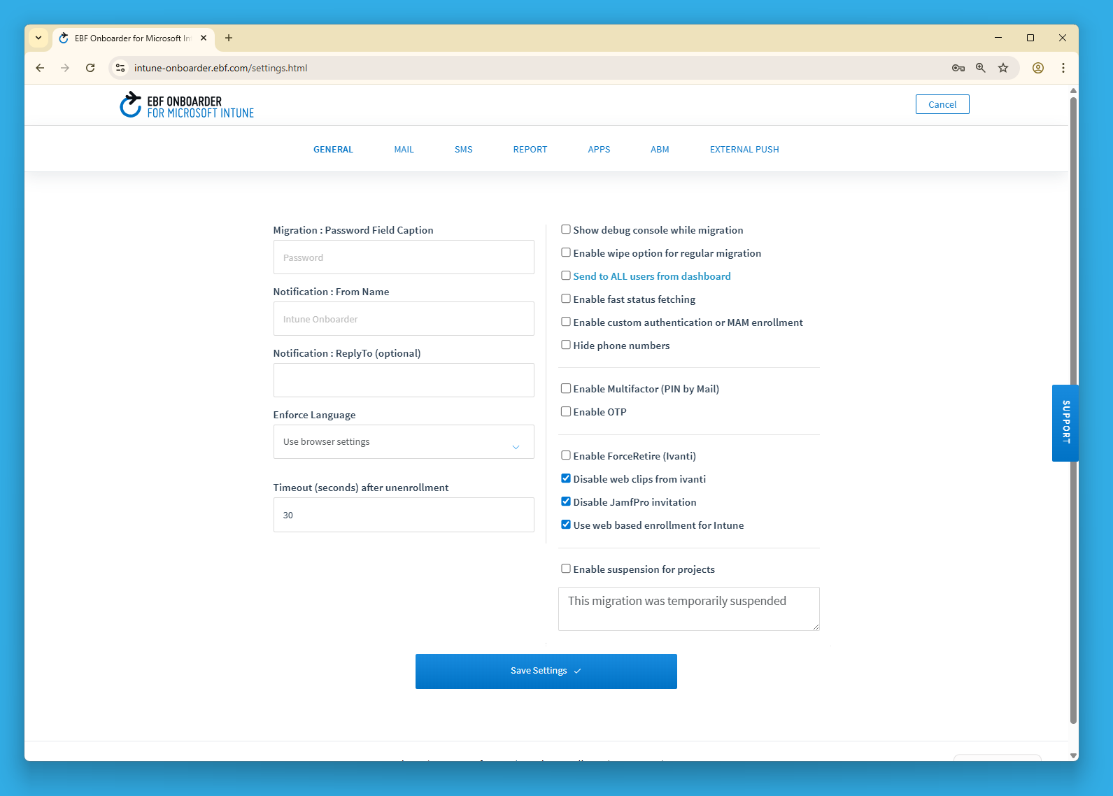 EBF Onboarder Documentation - Target System Microsoft Intune