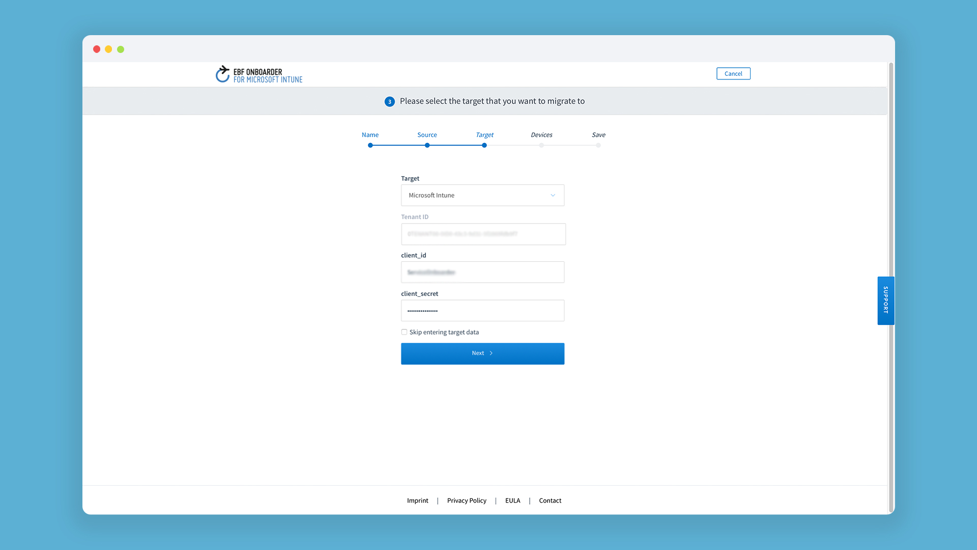 EBF Documentation - Source System Microsoft Intune