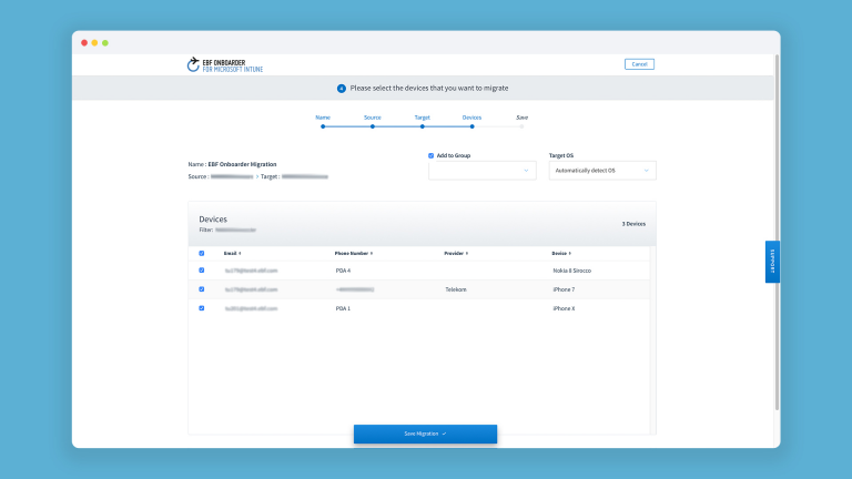 EBF Onboarder Documentation - Target System Microsoft Intune