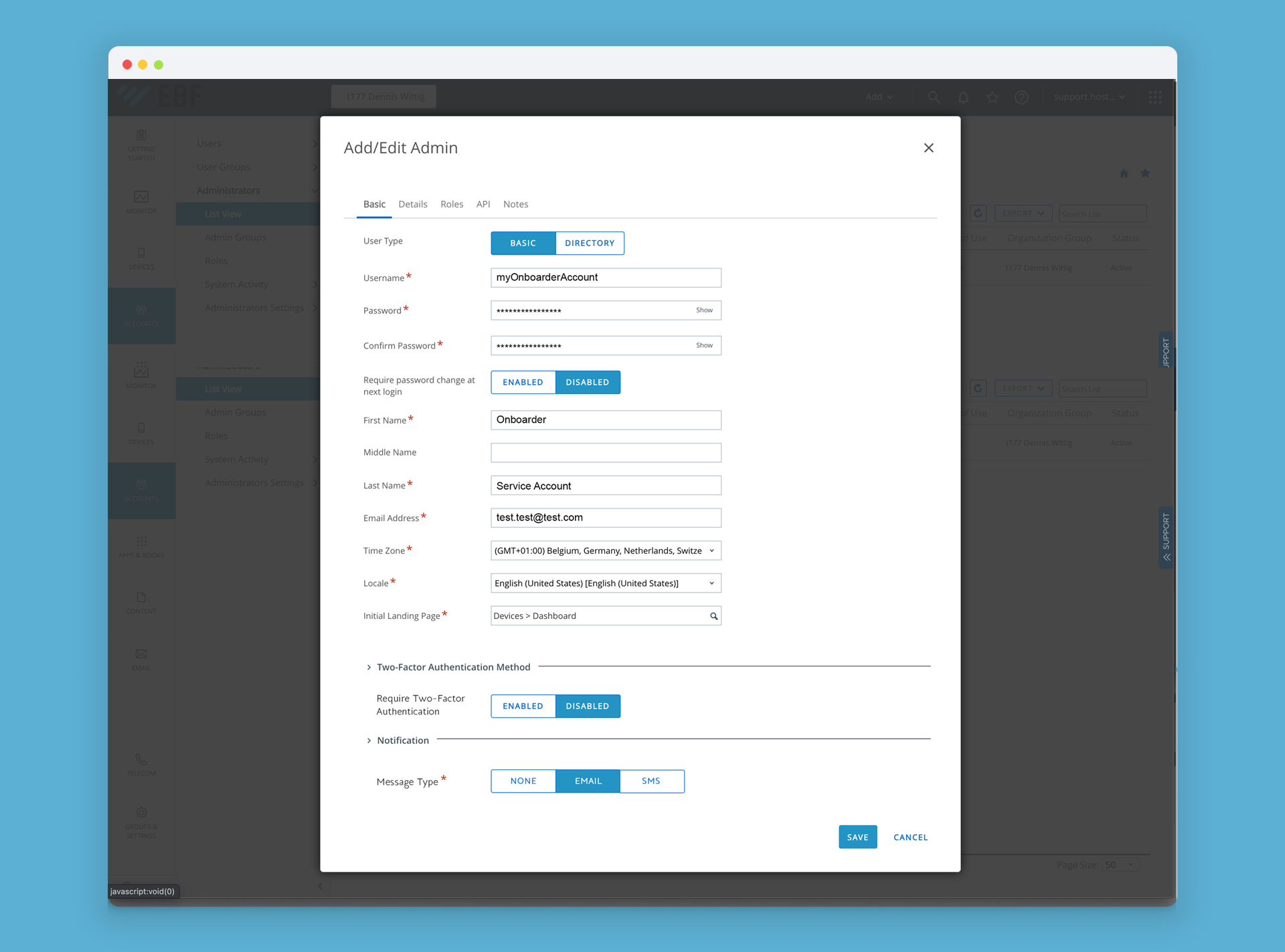EBF Onboarder Documentation - Source System Omnissa Workspace ONE